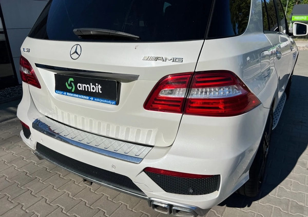 Mercedes-Benz ML cena 77900 przebieg: 138686, rok produkcji 2013 z Stawiski małe 254